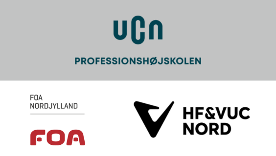 Logo: FOA Nordjylland - UCN og HF & VUC Nord